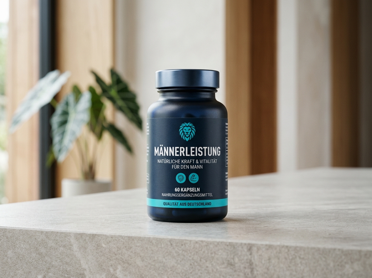 MännerLeistung Premium Nahrungsergänzungsmittel Flasche